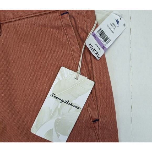 Tommy Bahama Shorts 38 MENS Desert Red Cargo Pocket - Picture 7 of 9